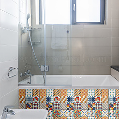 Pegatinas de azulejos de pvc impermeables&nbsp;DIY-WH0454-036