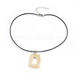 Collares colgantes tejidos&nbsp;NJEW-JN02311