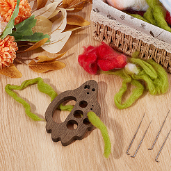 Holzwerkzeug zum Spinnen und Aufwickeln von Garn&nbsp;DIY-WH0622-270A