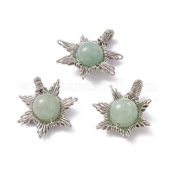 Pendentifs en pierres précieuses mixtes naturels et synthétiques&nbsp;G-G983-03P