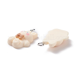 Pendentifs en résine&nbsp;X-RESI-G026-12B