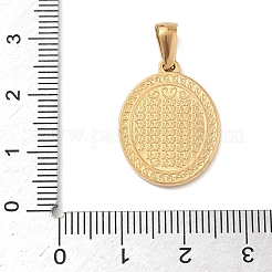 Anhänger aus Edelstahl 304&nbsp;LS-STAS-D207-18G