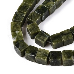 Natur taiwan Jade Perlen Stränge&nbsp;G-T139-8x8-21A