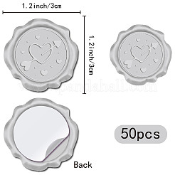 Selbstklebende Wachssiegelaufkleber&nbsp;DIY-CP0009-53A-16