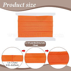 Nastro in cotone e poliestere bicolore da 2 m&nbsp;OCOR-PH0036-32