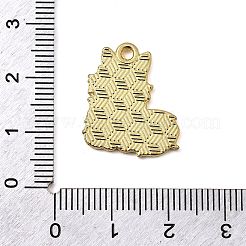 Vergoldete Legierung Emaille-Anhänger&nbsp;ENAM-L049-01G-06