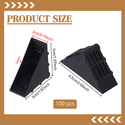 Protector de esquina de triángulo de plástico&nbsp;FIND-WH0365-141B-02