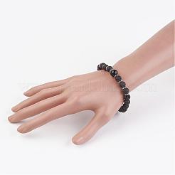 Naturstein Perlen Armbänder strecken&nbsp;BJEW-JB02711-02