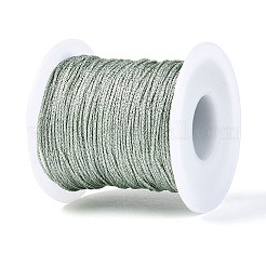 Cordon tressé rond en polyester teint en segment de 100 m&nbsp;OCOR-N009-03B-05