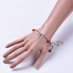 Braccialetti della pietra preziosa naturale&nbsp;BJEW-JB04526