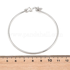 304 Edelstahlarmreifen für Damen&nbsp;BJEW-N040-01C-P