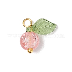 30 Stück Anhänger aus Crackle-Glas in 10 Farben.&nbsp;PALLOY-JF04168-01