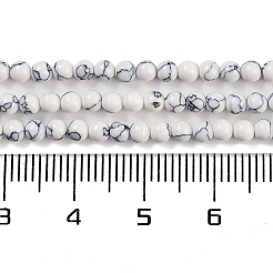 Filo di perline turchesi sintetici&nbsp;G-U004-02M