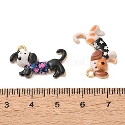 Pendentifs d'émail en alliage&nbsp;ENAM-F163-02G