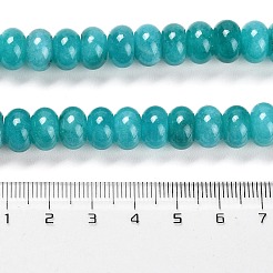 Chapelets de perles en jade blanc naturel teinté&nbsp;G-G107-A04-01