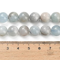Chapelets de perles en aigue-marine naturelle&nbsp;G-F591-29B-10mm-01