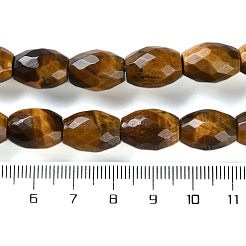 Natürlichen Tigerauge Perlen Stränge&nbsp;G-C135-J03-01