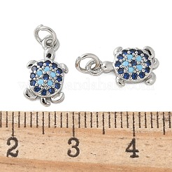 Ottone micro spianare fascino zirconi&nbsp;KK-U056-44P