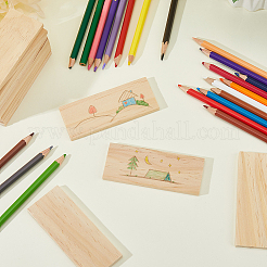 Bastelbrett aus Holz&nbsp;WOOD-WH0064-61A