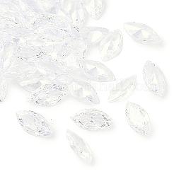 Zirkonia zeigte zurück Cabochons&nbsp;ZIRC-M003-10x5mm-007