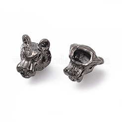 Perles en alliage de style tibétain&nbsp;X1-PALLOY-F257-05B
