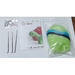 Nadelfilz-Starter-Kit in Cartoon-Dinosaurier-Form&nbsp;DOLL-PW0005-061D