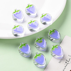 Abalorios de acrílico esmalte transparente&nbsp;X1-TACR-S155-003J