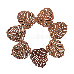 Pendentifs en bois de noyer naturel&nbsp;WOOD-CJ0001-28