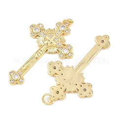 Ottone micro spianare pendenti zirconi&nbsp;KK-B167-21G