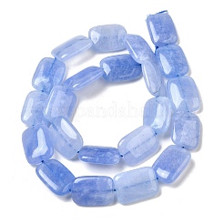 Fili di perline di giada malese tinte naturalmente&nbsp;G-B137-B02-01F