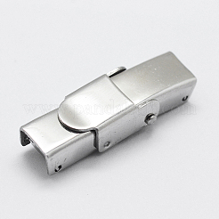 Anlaufgeschützte Uhrenarmbandverschlüsse aus Edelstahl 201&nbsp;LS-STAS-K173-01A
