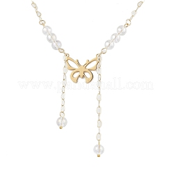 Colliers en laiton et acier inoxydable 304&nbsp;NJEW-JN04877