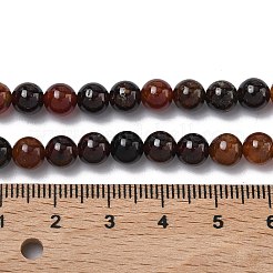 Hilos de cuentas de granate naranja africano natural&nbsp;G-K365-F01-6mm