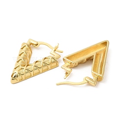 Orecchini a cerchio in ottone con placcatura a cremagliera per donna&nbsp;EJEW-Q770-18G