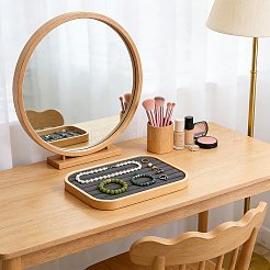 Fer à repasser à 7 fente avec plateaux de rangement annulaires en microfibre&nbsp;ODIS-WH0086-245