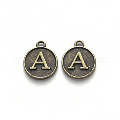 Aluminium-Anhänger Fassungen für Cabochons&nbsp;PALLOY-N156-01A-AB