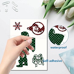 8 hoja 8 estilos pegatinas de pared impermeables de pvc&nbsp;DIY-WH0345-236