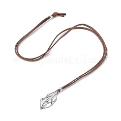 Collana con gabbia porta cristalli&nbsp;NJEW-JN04587-02