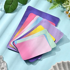 50 pezzo 4 stili bicolore rettangolare busta regalo in plastica con chiusura a zip&nbsp;OPP-FS0001-19A-4