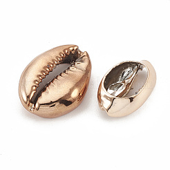 Perles de coquille de mer galvanisées&nbsp;SSHEL-S258-06E