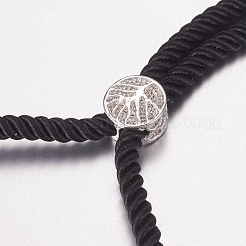 Création de bracelets à cordon torsadé en nylon&nbsp;MAK-F019-04P