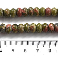 Perline Unakite naturali fili&nbsp;G-P559-A06-01