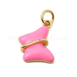 Messing Emaille Anhänger / charms&nbsp;KK-I360-019G-01