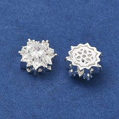 Messing-Pavé-Zirkonia-Mehrstrang-Glieder&nbsp;KK-B172-19S-01