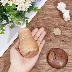 Zahnstocherflasche aus Holz&nbsp;AJEW-WH0329-42