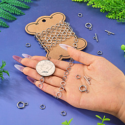 Kits de collares y pulseras de cadena para hacer uno mismo&nbsp;DIY-TA0015-94