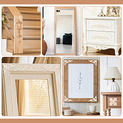 12 pz 4 stili di decorazioni murali in legno&nbsp;AJEW-WR0003-89