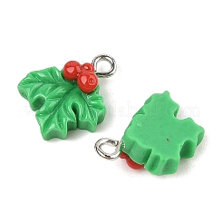 Anhänger aus undurchsichtigem Harz zum Thema Weihnachten&nbsp;RESI-S08-01M