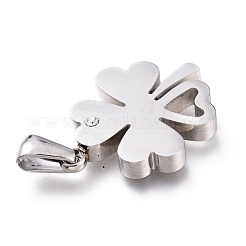 Ciondoli in acciaio inox 304&nbsp;STAS-A047-03P