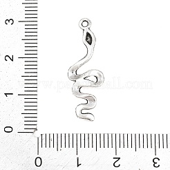 Tibetischer stil Aluminium Anhänger & Charms&nbsp;TIBEP-F079-01AS-06